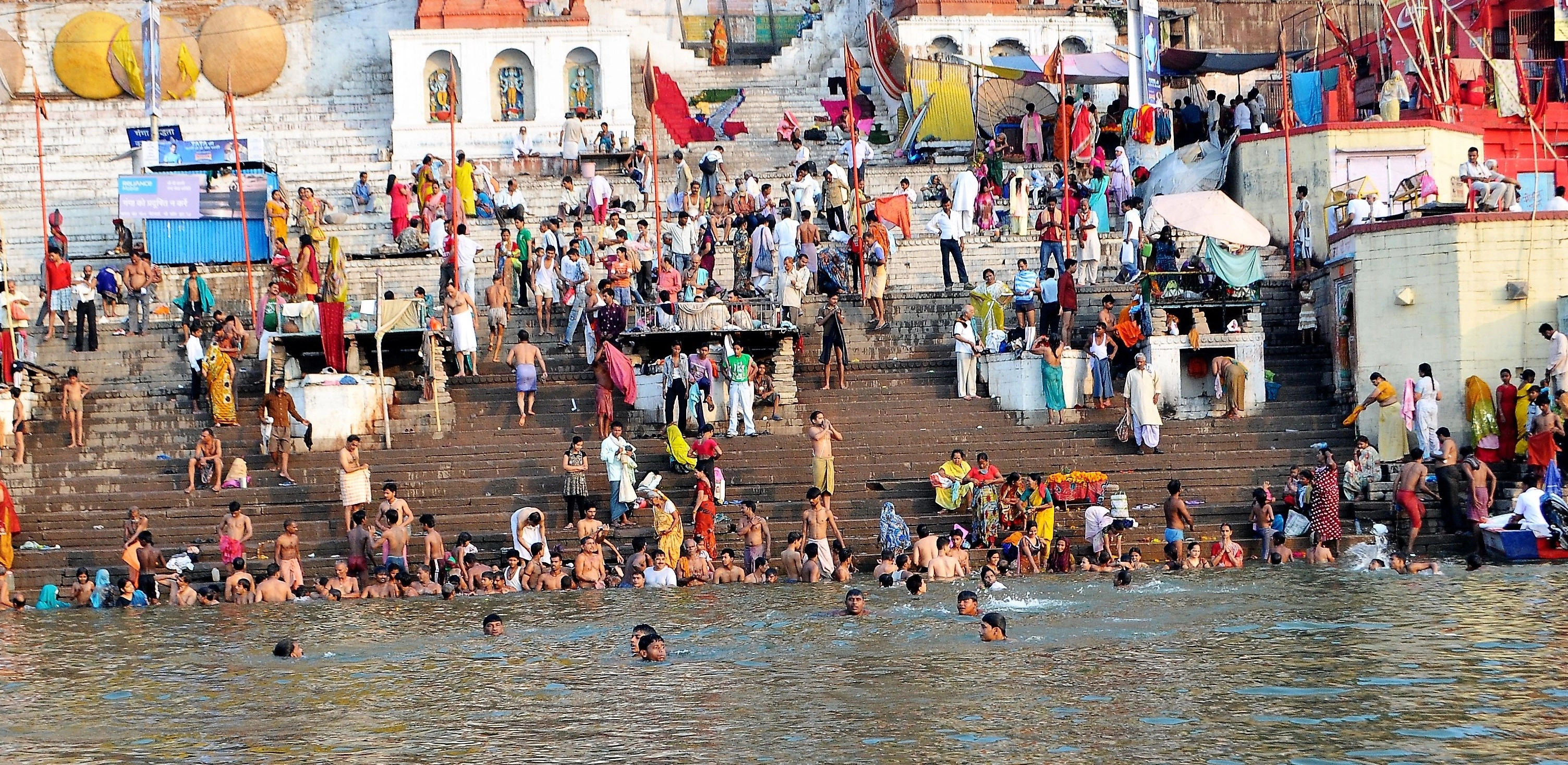 Morning Holy Dip in Varanasi